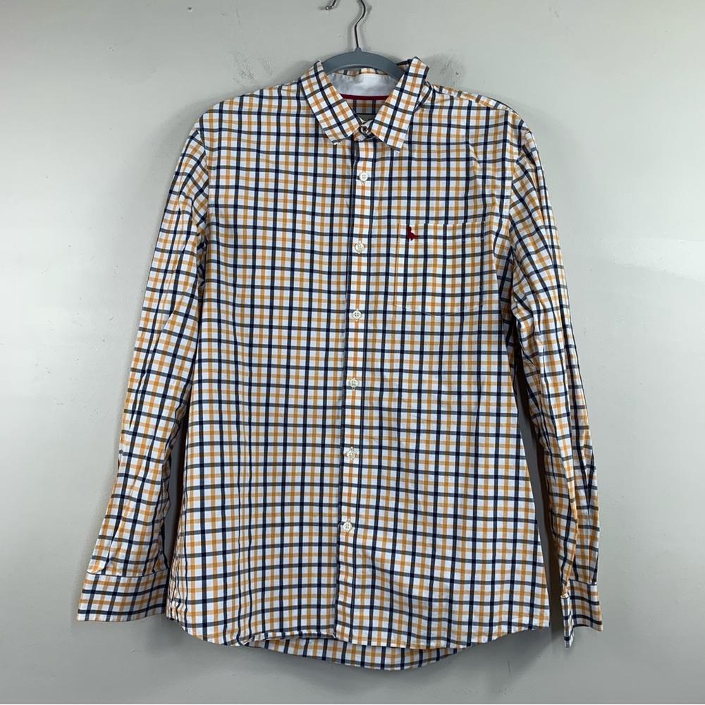 Jack Wills men’s long sleeves button down shirt-L